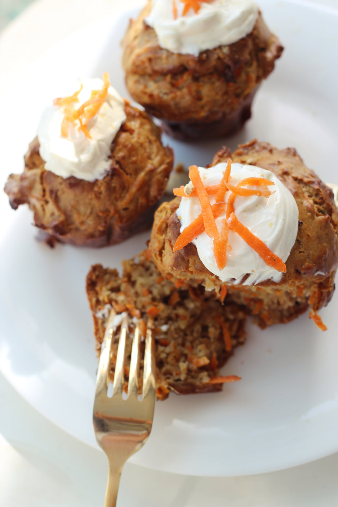 ハニージンジャーキャロットマフィン